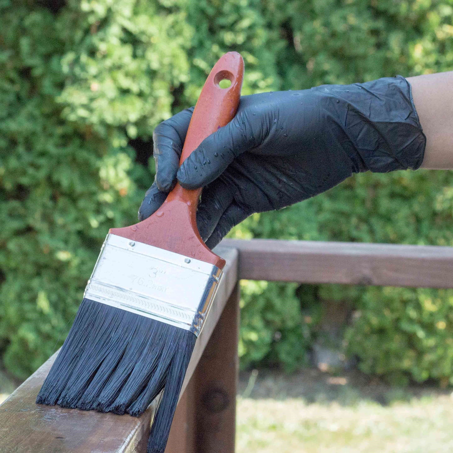 CARE BK9 *6mil *Exam Grade *Food Safe *Black *Box of 100 Gloves *M-XL