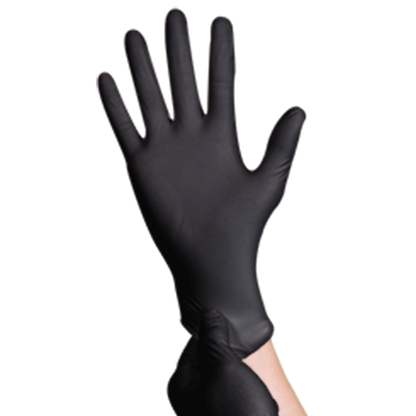 GREAT GLOVE 4mil Black box of 100 gloves