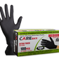 CARE BK9 *6mil *Exam Grade *Food Safe *Black *Box of 100 Gloves *M-XL