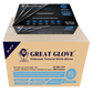 GREAT GLOVE 3D *6mil *Diamond Grip *Black *10 Boxes *1,000 Gloves *M-XL