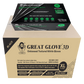 GREAT GLOVE 3D *8mil *Diamond Grip *Black *10 Boxes *1,000 Gloves *M-XXL